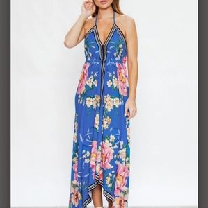 Handkerchief Halter Dress by Flying Tomato